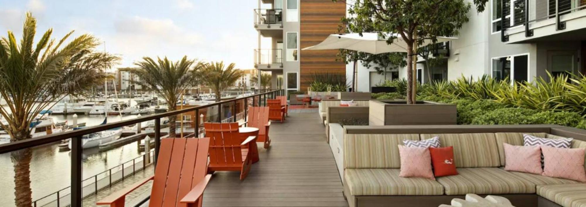 洛杉矶Ruby Tide - Two Floor Airy 2Br Marina Side Exclusive Amenities公寓 外观 照片